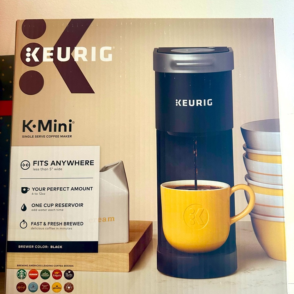 Mini Keurig coffee maker